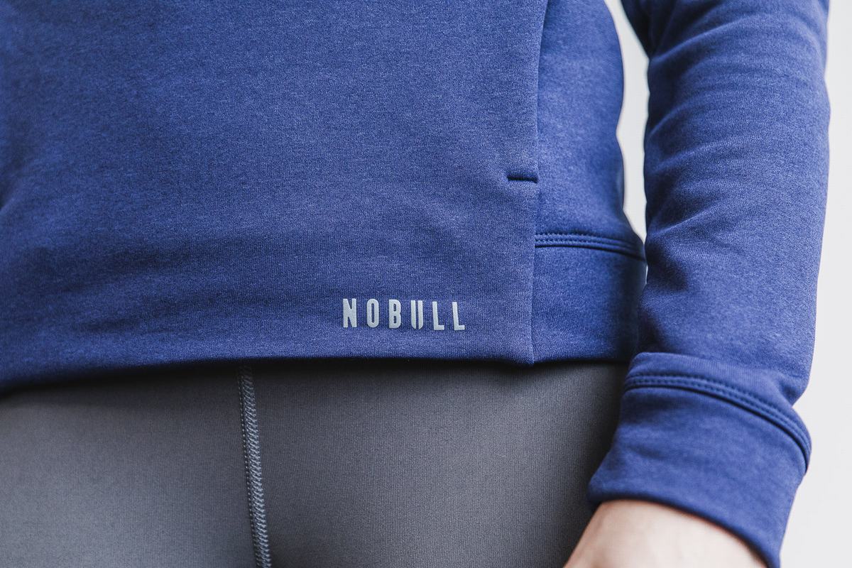 Nobull Performance Women's Hoodie Navy | Australia (AQ7863)